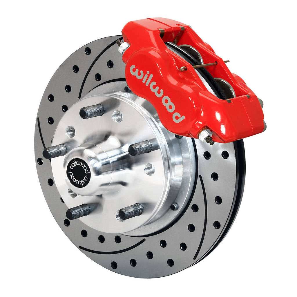 WILWOOD 140-11023-DR Kit,Front,A Body,65-72,10in. Drum,Fdli 11.00,Srp,Red Photo-0 