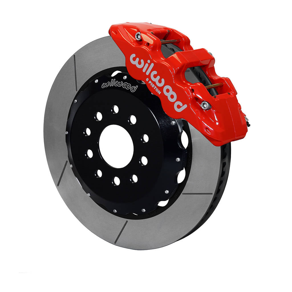 WILWOOD 140-10830-R Kit,Front,Mustang,2005,Aero6,14.00 Rotor,Red Photo-0 