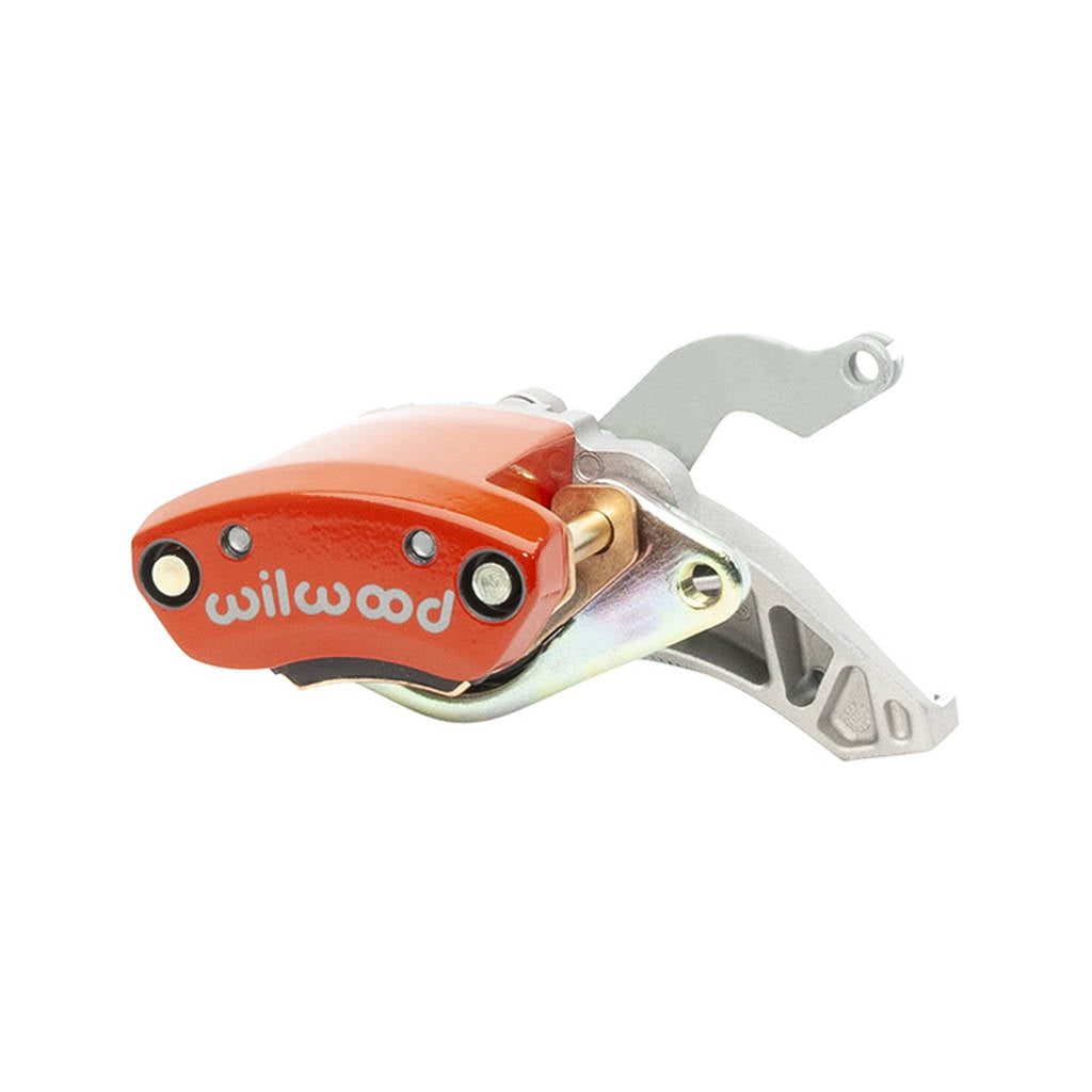 WILWOOD 120-15484-RD Caliper,Mc4,Mech,P-Brake,1.19,1.10 Rotor R/H,Red Photo-0 