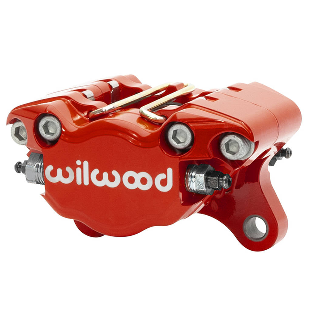 WILWOOD 120-9690-RD Caliper,Dps,1.38,.38 Rotor,3.75 Mt,Red Photo-0 