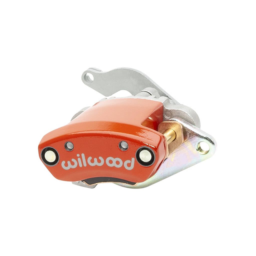 WILWOOD 120-15485-RD Caliper,Mc4,Mech,P-Brake,1.19,1.10 Rotor L/H,Red Photo-0 