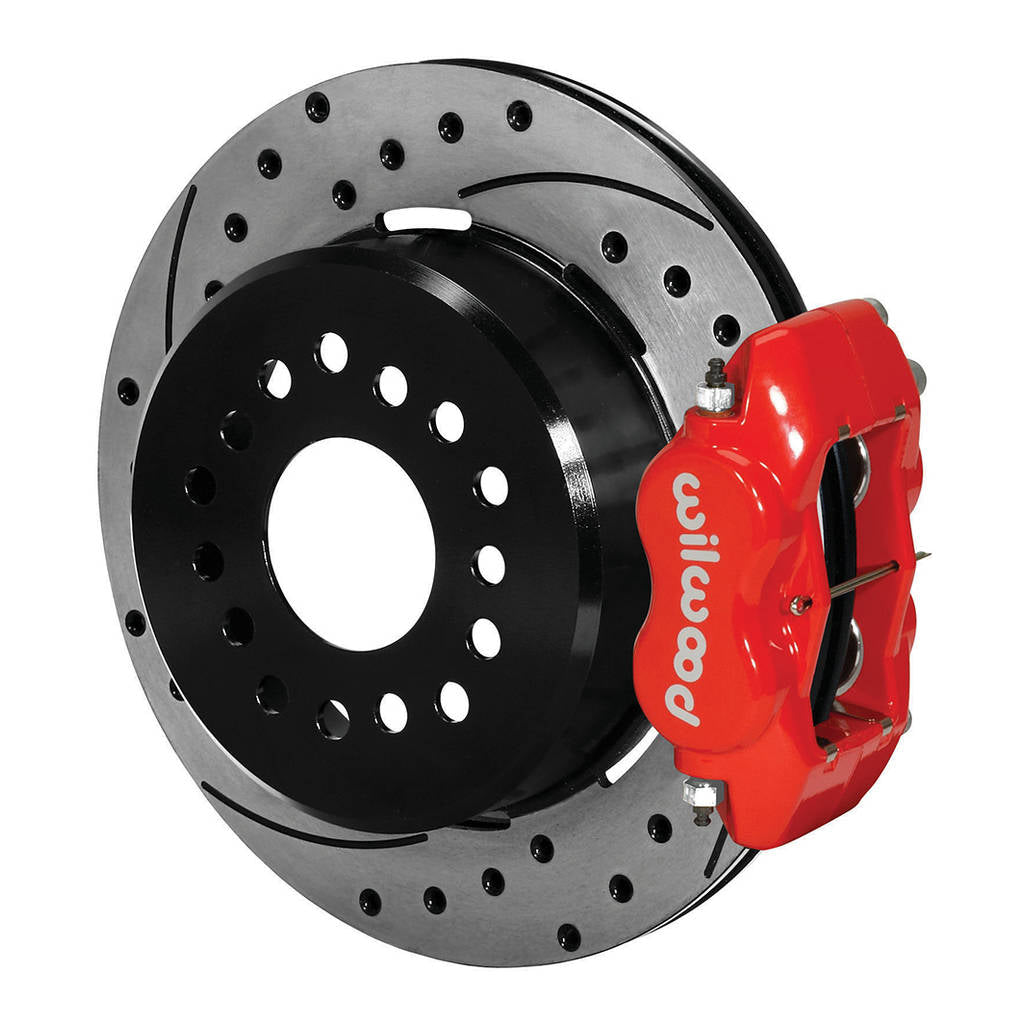 WILWOOD 140-11348-DR Kit,Rear,Disc/Drum,55-57 Chevy,2.34 Offset,1pc,Srp,Red Photo-0 