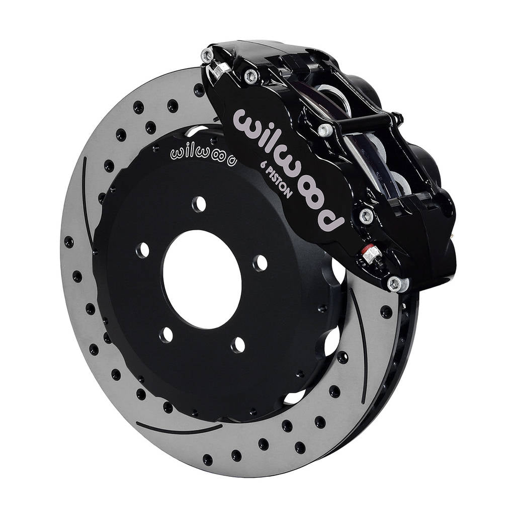 WILWOOD 140-10968-D Kit,Front,Backdraft,Fnsl6r,Big Brake 13.06 Rotor,Drilled Photo-0 