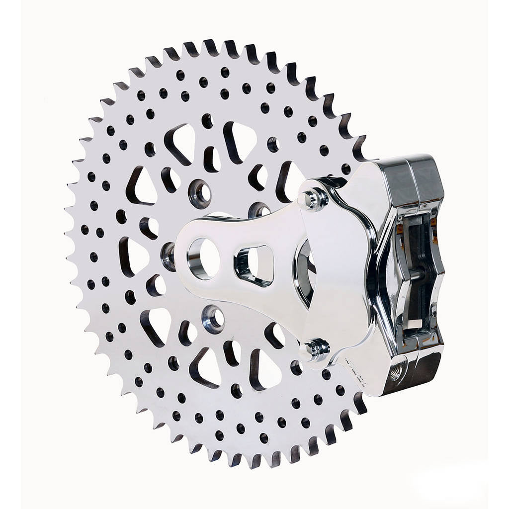WILWOOD 140-10181 Kit,Rear,R/H,Caliper,Gp310 Sprocket Brake,51t,Chrome Photo-0 