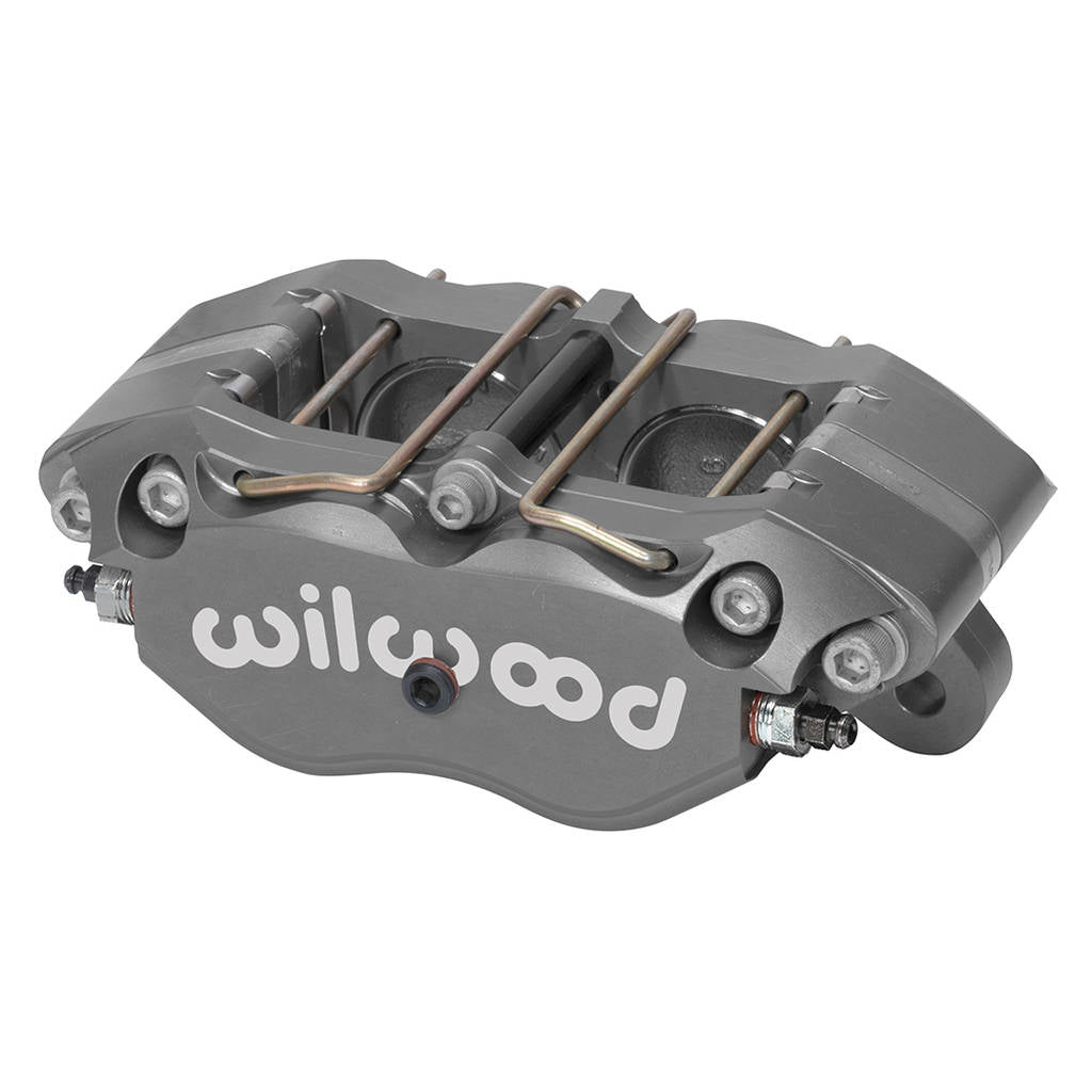 WILWOOD 120-9703-SI Caliper,Dp,1.38,.81 Rotor,Ano,W/Bridge Bolt,Side Inlet Photo-0 
