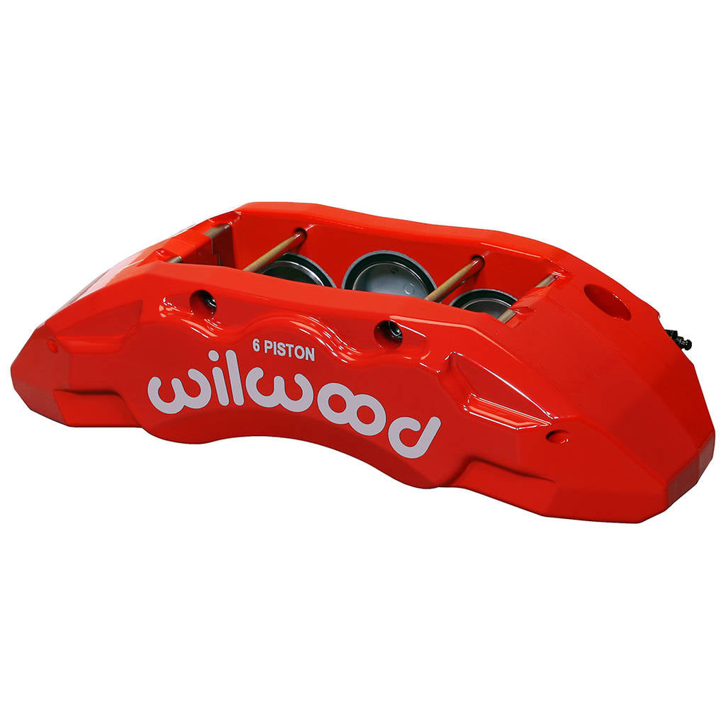 WILWOOD 120-14599-RD Caliper,Tx6r,1.62/1.38/1.38,1.38 Rotor R/H,Red Photo-0 