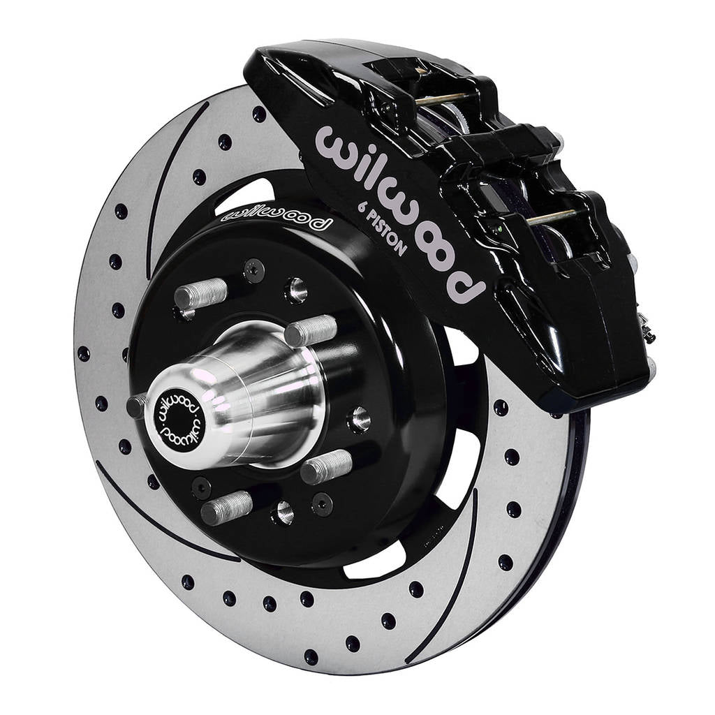 WILWOOD 140-10737-D Kit,Front,Chevy,55-57,Dp6,12.19 Rotor Drilled Photo-0 