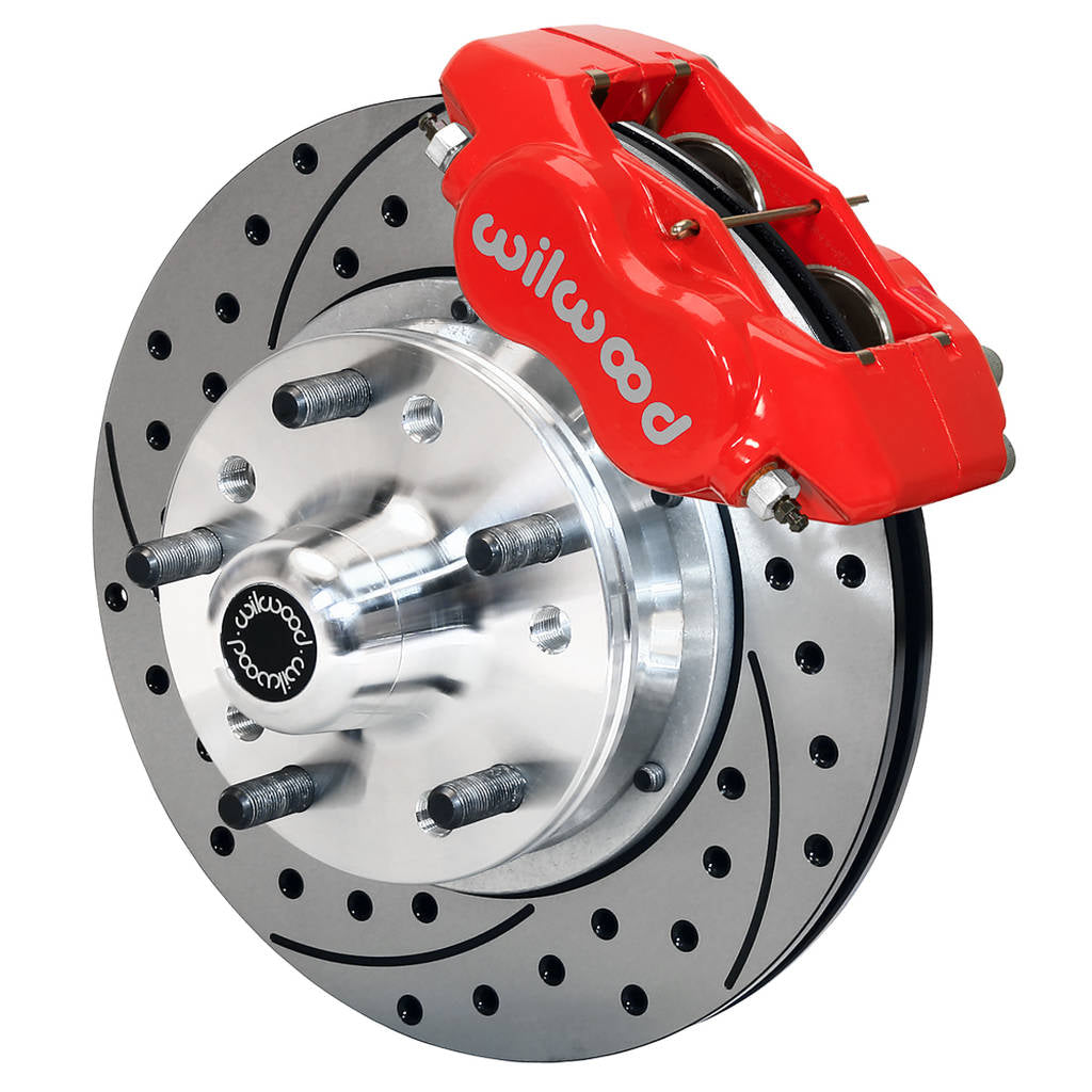 WILWOOD 140-10996-DR Kit,Front,Camaro/Nova,67-72,Fdli,11.00 Srp,Red Photo-0 