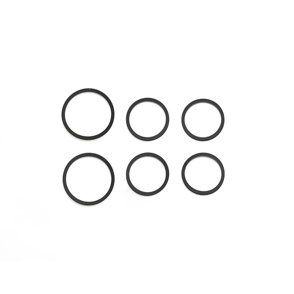 WILWOOD 130-12488 Sq-Ring Kit,Caliper,Fnsl4r,1.38/1.12 6-Pk Photo-0 