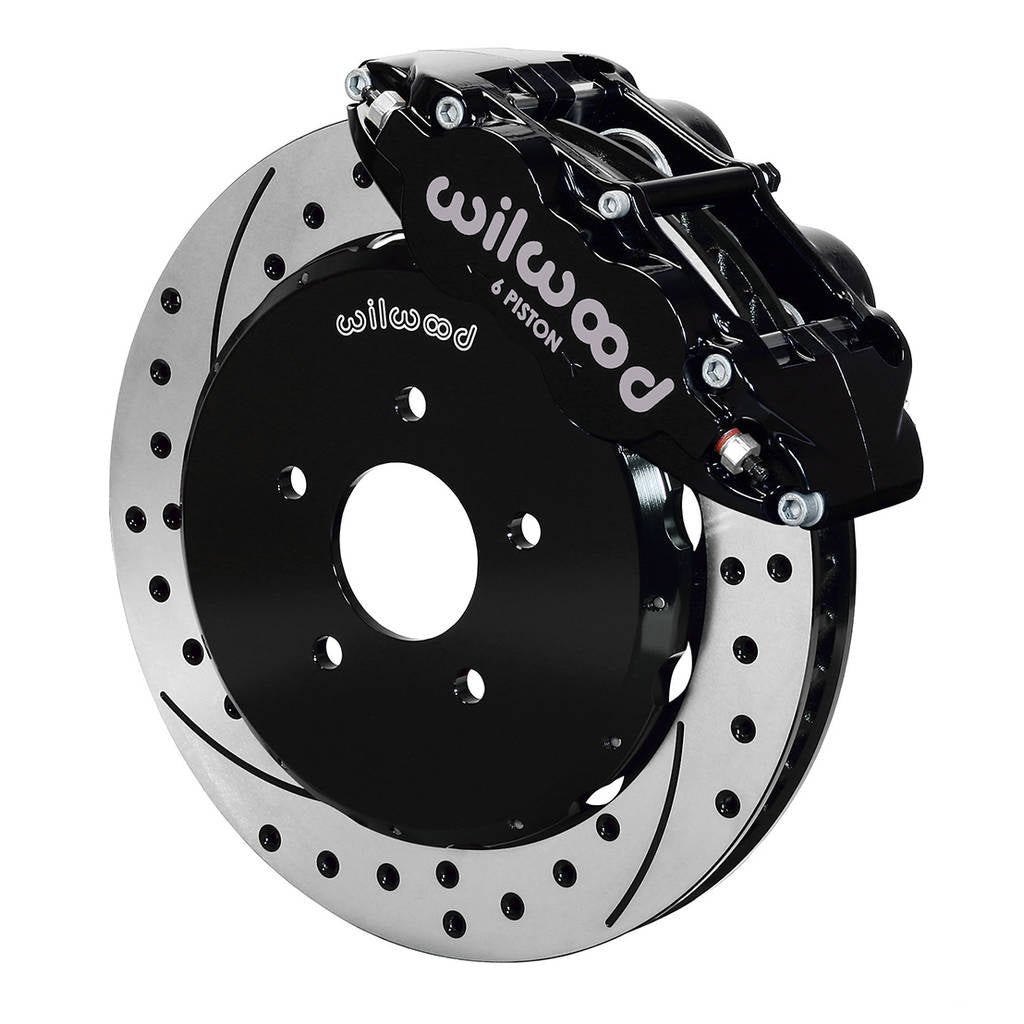 WILWOOD 140-11584-D Kit,Front,Nissan 370z/G37,14.00 Rotor Drilled Photo-0 