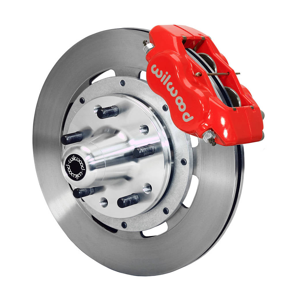 WILWOOD 140-12306-R Kit,Front,Heidts Tri-5,2in. Drop,Fdli 12.19,Red Photo-0 
