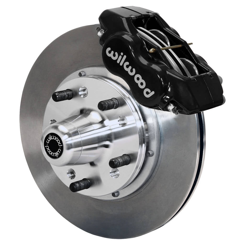 WILWOOD 140-12305 Kit,Front,Heidts Tri-5,2in. Drop,Fdli 11.00,Black Powder Coat Photo-0 