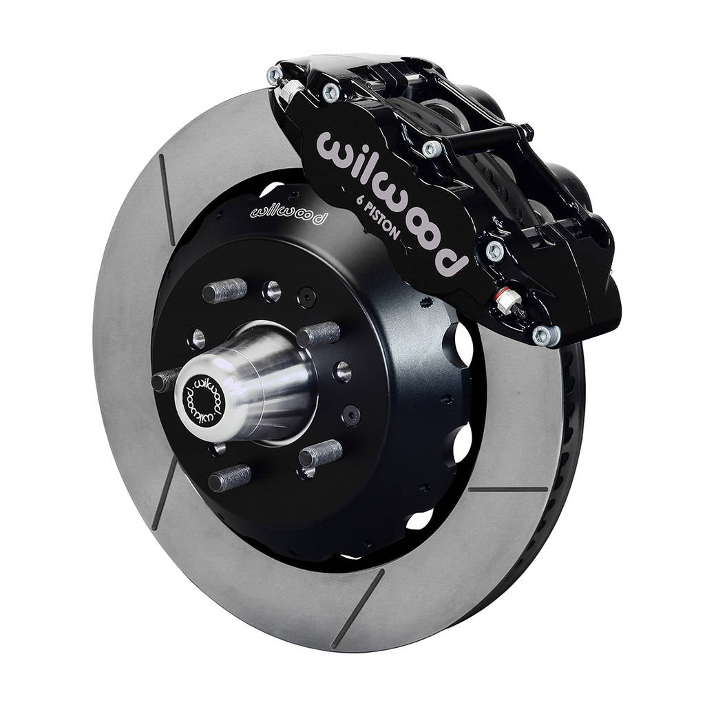 WILWOOD 140-12638 Kit,Front,Mustang 65-69,V8 Drum Spindle 14.00 Rotor Photo-0 