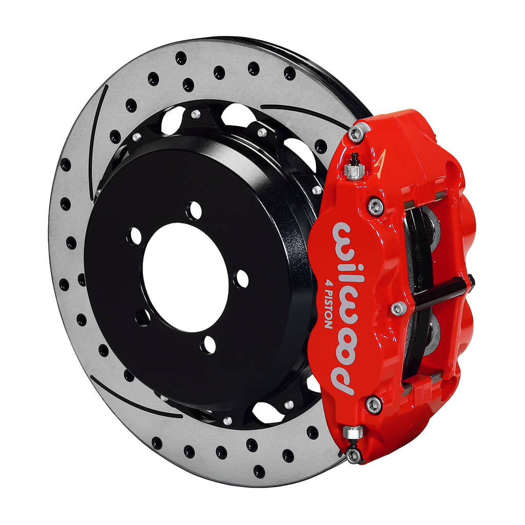 WILWOOD 140-12871-DR Kit,Rear,2012 Scion Frs,Fnsl4r,12.88x.81 Rotor,Rear Mt,Srp,Red,W/Lines Photo-0 