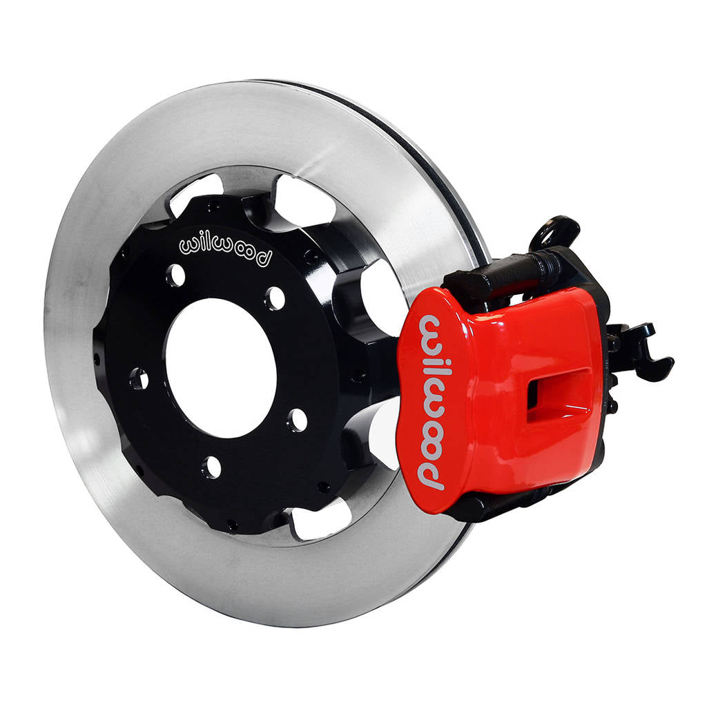WILWOOD 140-11979-R Kit,Rear,Honda Civic,06-Up,.81,Vented 12.19 Rotor,Red Photo-0 