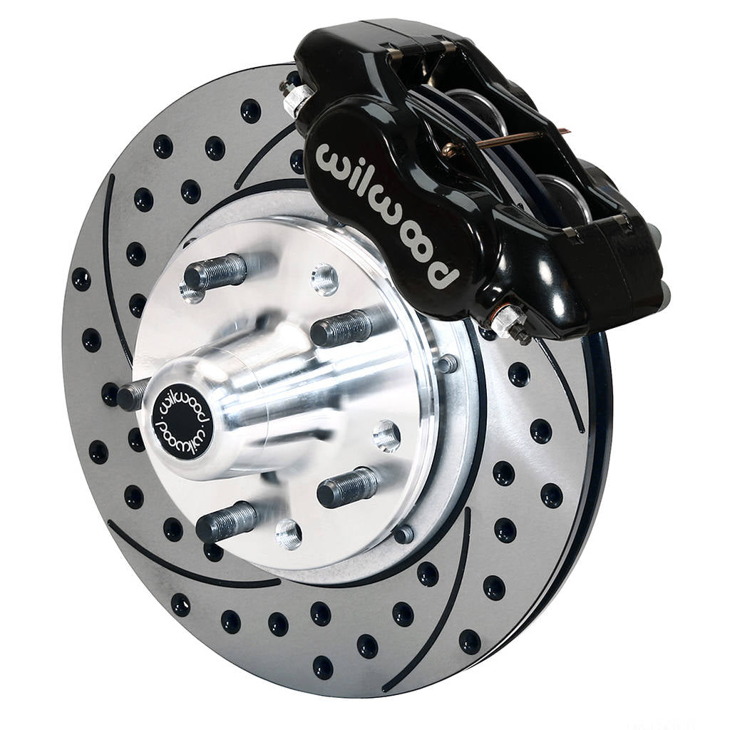 WILWOOD 140-12021-D Kit,Front,Impala Drum 65-68,Fdli 11.00,Srp,Black Powder Coat Photo-0 