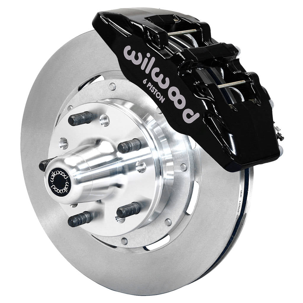 WILWOOD 140-12946 Kit,Front,Impala Drum 69-70/Disc 68-70/ Vette 69-82,Dp6,12.19x1.10 Rotor,Vented Photo-0 