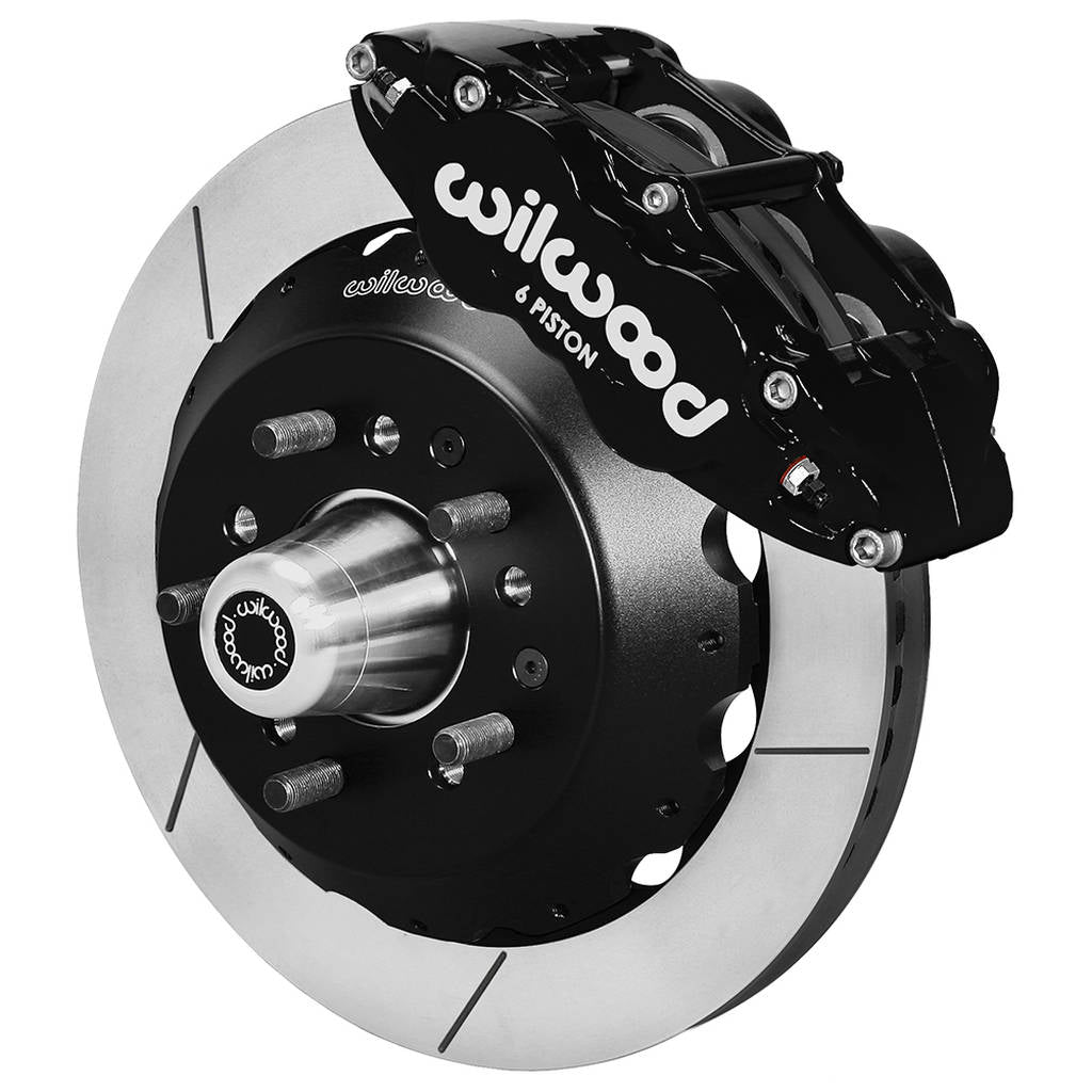 WILWOOD 140-12637 Kit,Front,Mustang 65-69,V8 Drum Spindle 12.88 Rotor Photo-0 
