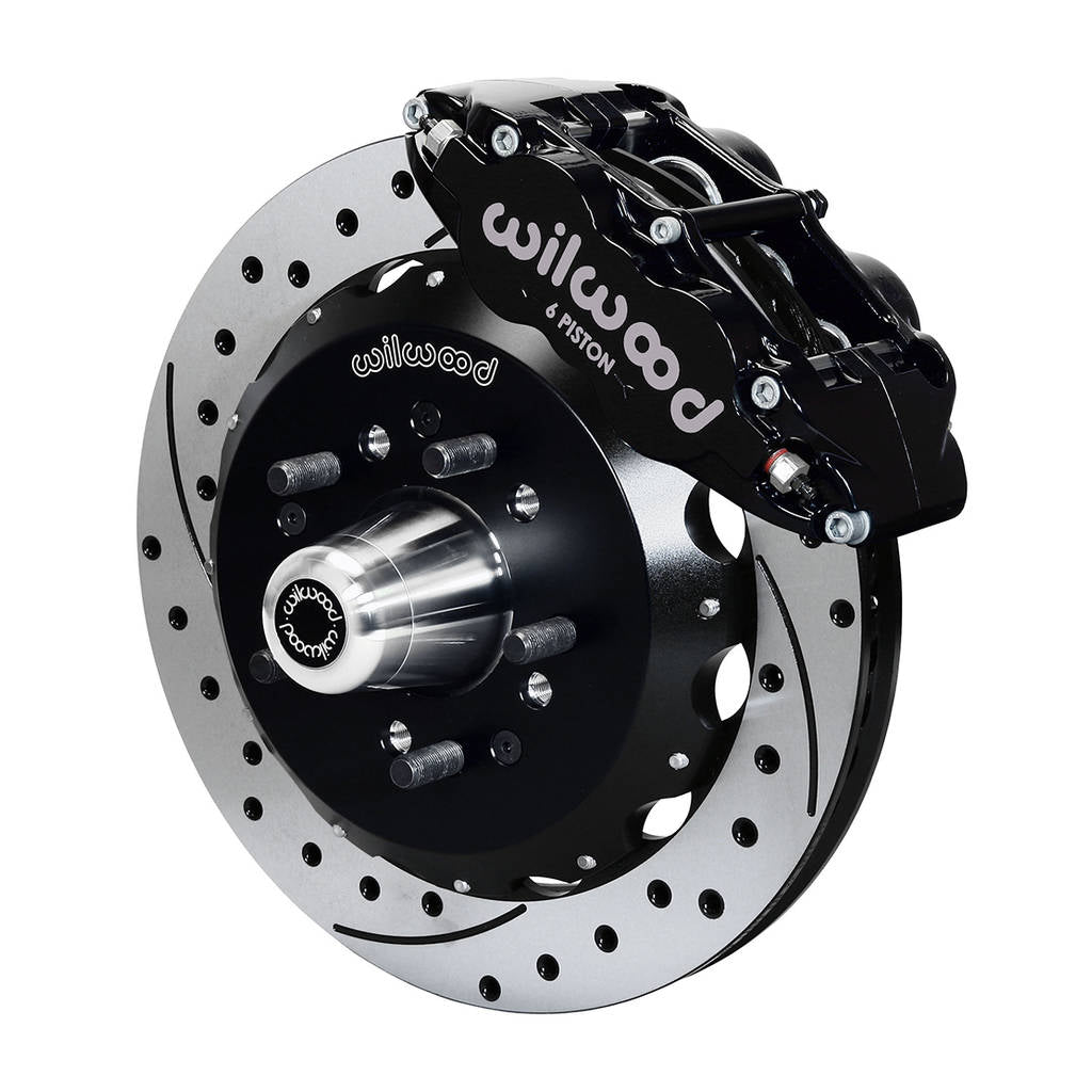 WILWOOD 140-12307-D Kit,Front,Heidts Tri-5,2in. Drop,Fnsl6r 12.88 Rotor,Vented,Srp Photo-0 