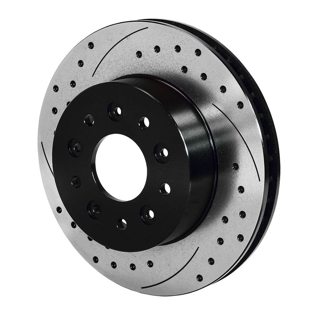 WILWOOD 140-11738-D Kit,Rotor,Front,C2/3 Vette,Oe 1pc Replacement,Perf Drill Photo-0 