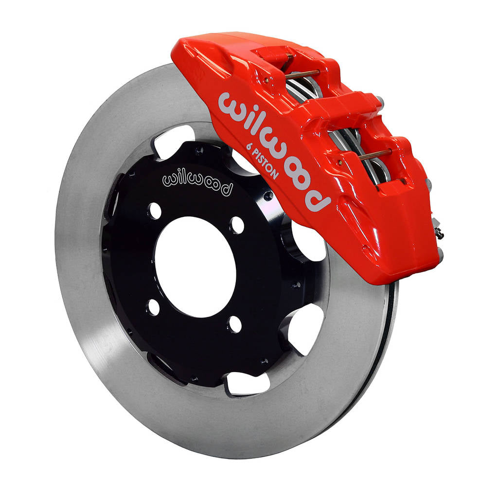 WILWOOD 140-11899-R Kit,Front,Ford Fiesta,2011-Up,12.19x.81 Front Mt,Red Photo-0 