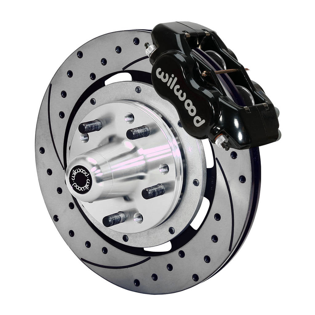 WILWOOD 140-11812-D Kit,Front,Chevy 49-54/Vette 53-62,Fdli 12.19,Srp,Black Powder Coat Photo-0 