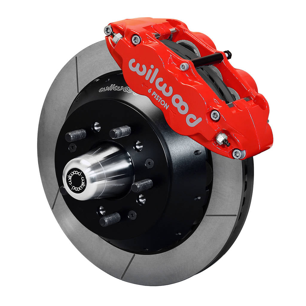 WILWOOD 140-11548-R Kit,Front,Magnum Force,Drop Spindle Fnsl6r,12.88 Rotor,Red Photo-0 