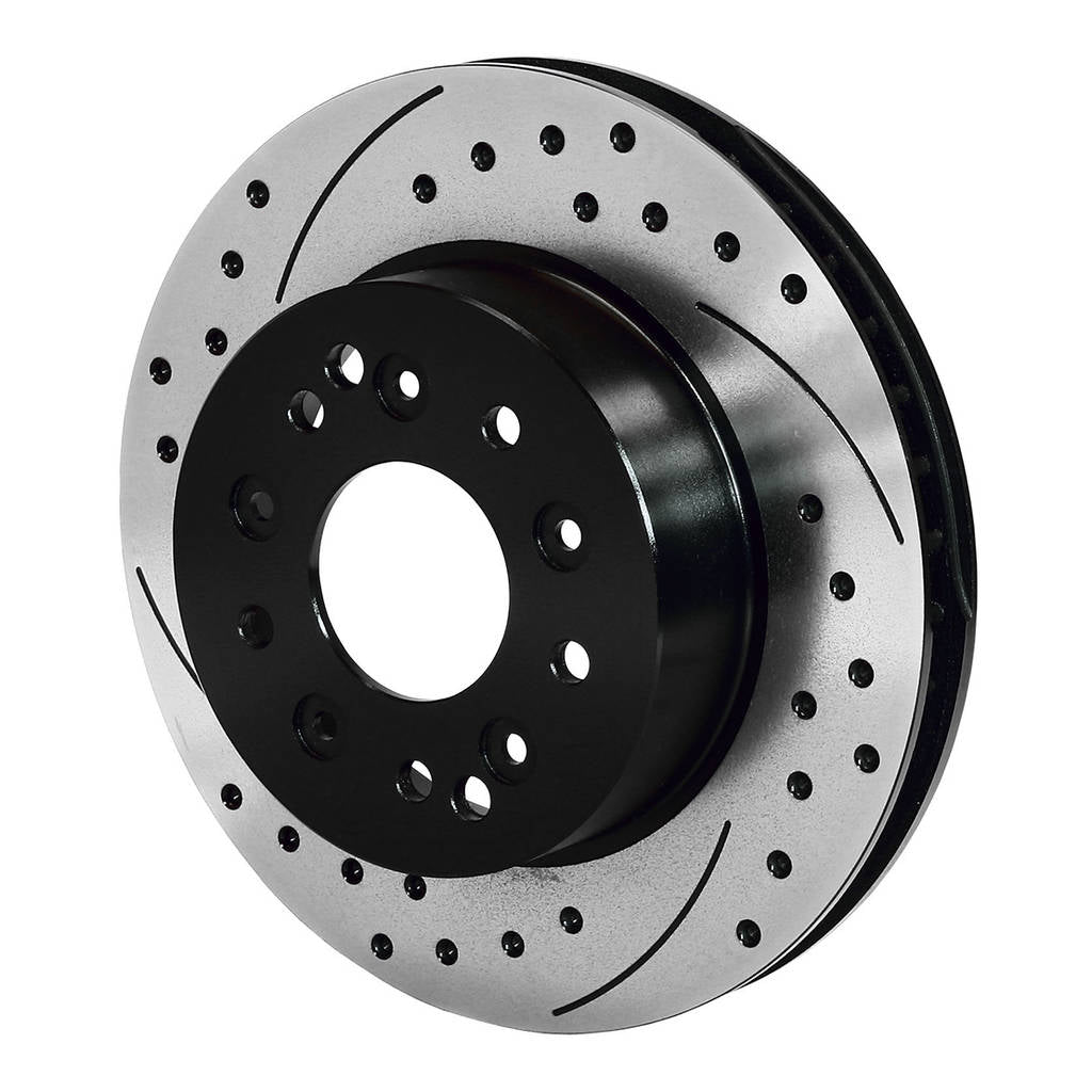 WILWOOD 140-11739-D Kit,Rotor,Rear,C2/3 Vette,Oe 1pc Replacement,Perf Drill Photo-0 
