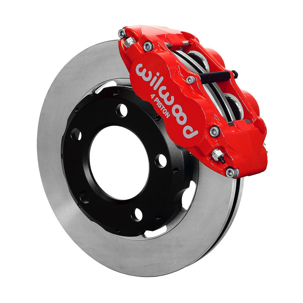 WILWOOD 140-12613-R Kit,Front Jeep Wrangler Cj 82-86,12.19x 1.10 Rotor,Vented,Red Photo-0 