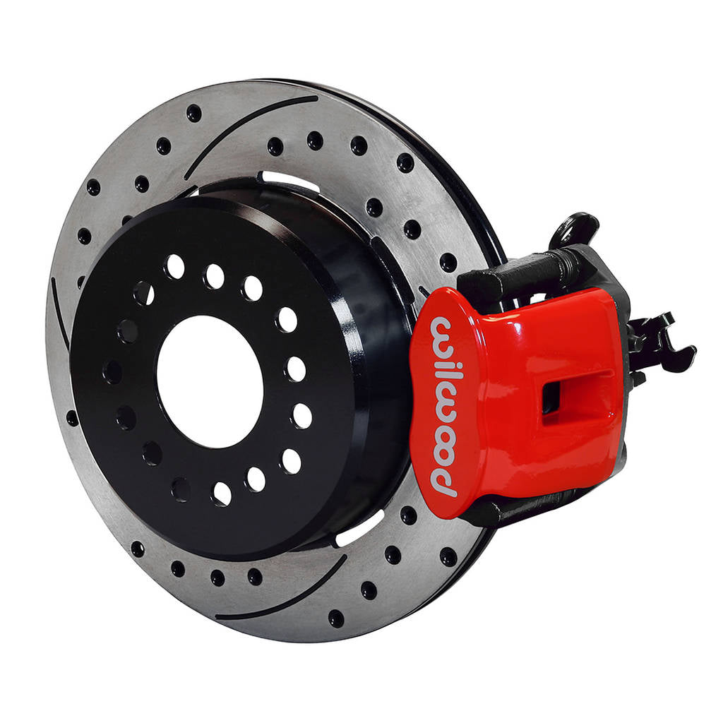 WILWOOD 140-12049-DR Kit,Rear,Ffr,Cpb,8.8,12.19x.81,Drilled Red,W/Lines Photo-0 