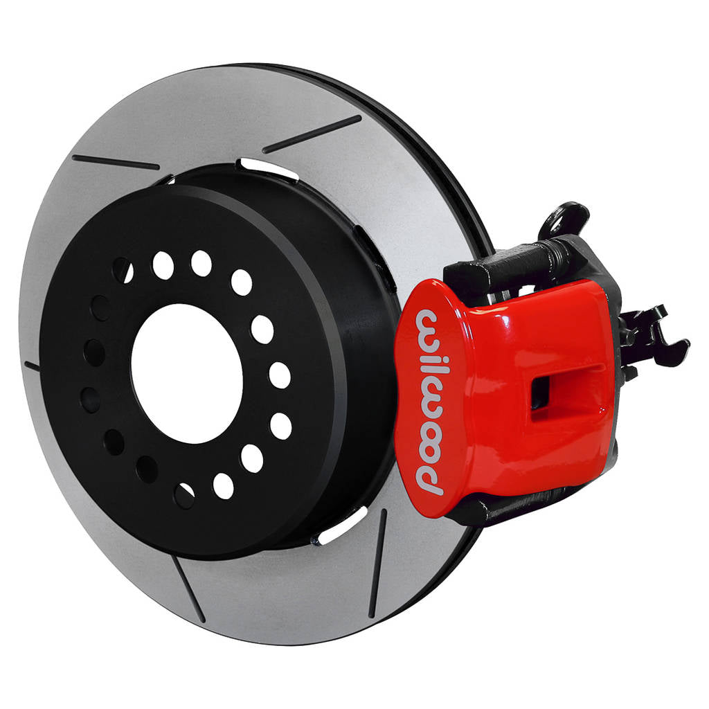 WILWOOD 140-12049-R Kit,Rear,Ffr,Cpb,8.8,12.19x.81,Red W/Lines Photo-0 