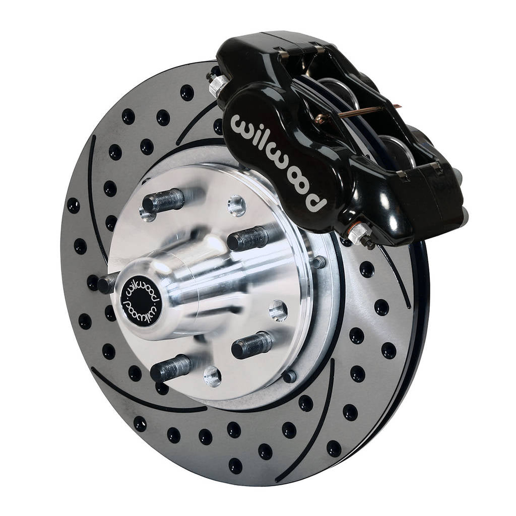 WILWOOD 140-11811-D Kit,Front,Chevy 49-54/Vette 53-62,Fdli 11.00,Srp,Black Powder Coat Photo-0 