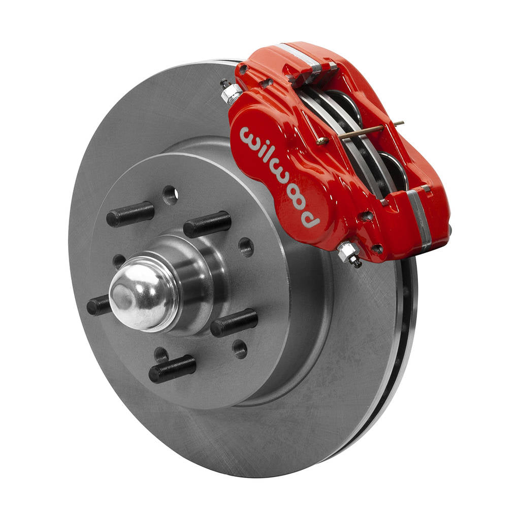 WILWOOD 140-14808-R Kit,Front,Impala Drum 65-68,Fdl-M,11.50 Hub/Rotor,Red Photo-0 