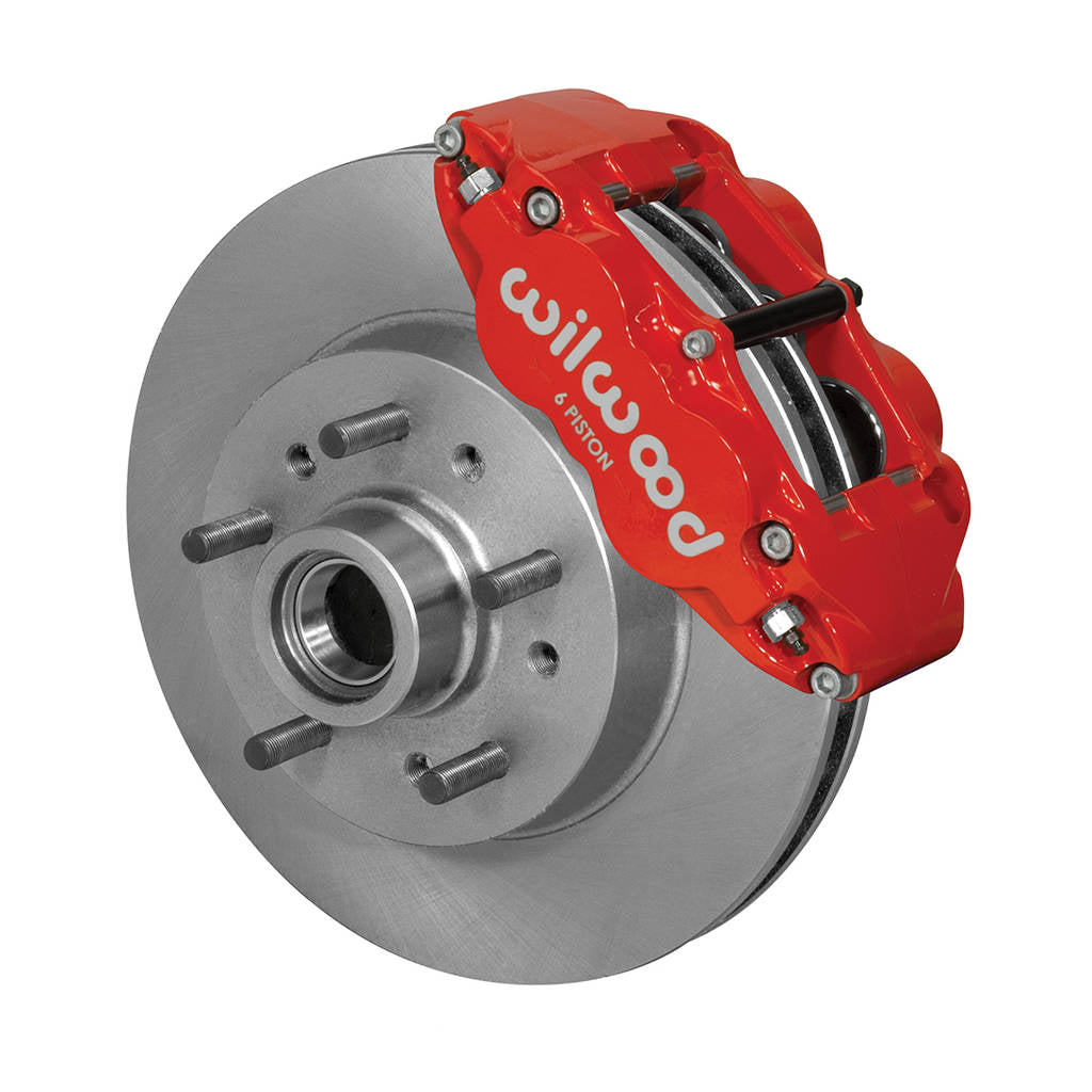 WILWOOD 140-14474-R Kit,Front,64-70 Gm C10 Truck,Fnsl6r 11.86 Rotor,Red Photo-0 