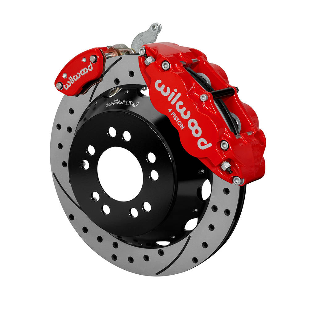 WILWOOD 140-14262-DR Kit Rear,Currie Floating,Fnsl4r/Mc4 12.88 Rotor,Srp,Red Photo-0 