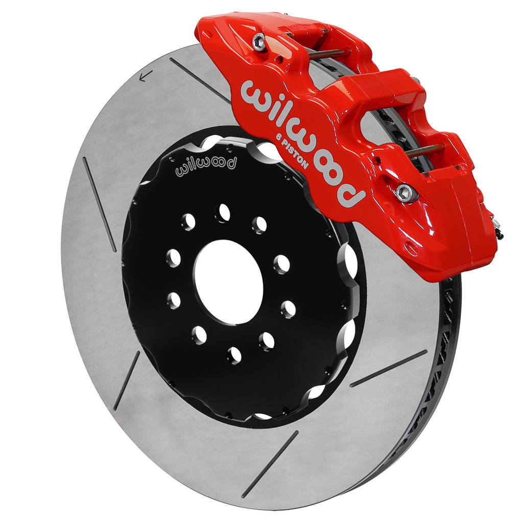 WILWOOD 140-13903-R Kit,Front,C5/C6 Vette 97-13,Aero6,15.00 Rotor,Red Photo-0 