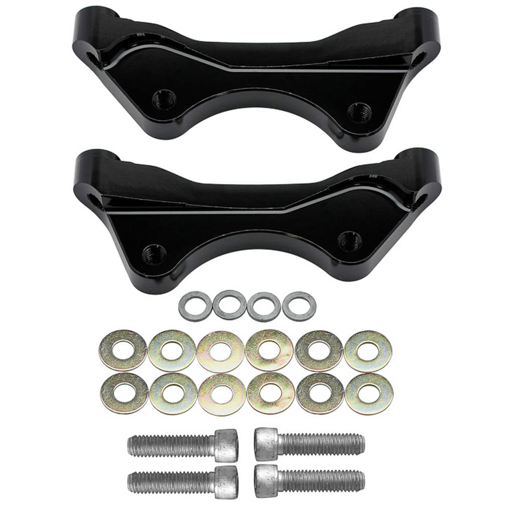 WILWOOD 249-14593/94 Bracket Kit,Caliper Mt,Radial,Cpb,12.19 Rotor,03-08 Audi A4 Photo-0 