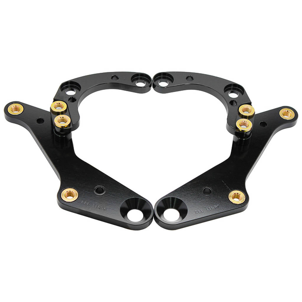 WILWOOD 249-11492/93 Bracket Kit,Pro-Street,Fdl,Chevy 55-57/ Vette 63-64,11.00 Rotor Photo-0 