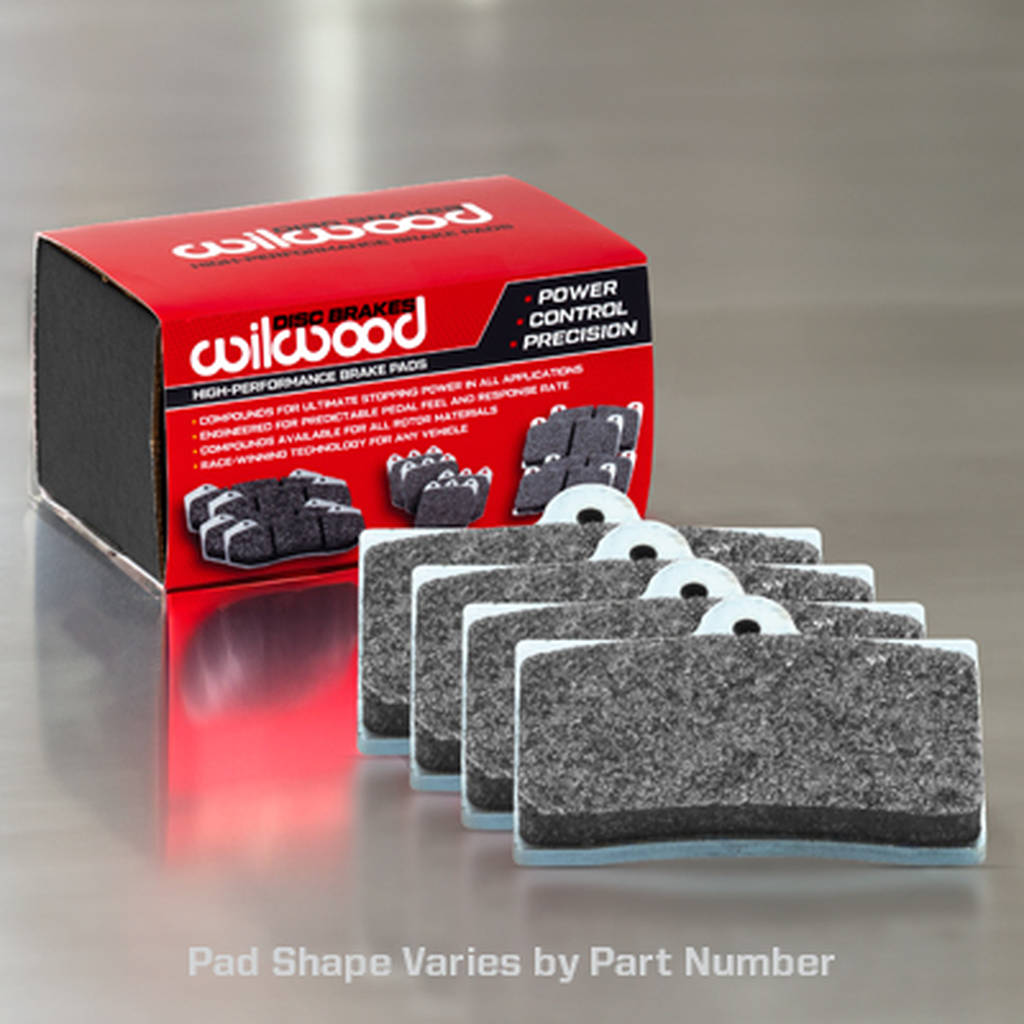 WILWOOD 150-12270K Pad,4908,Gp200,.31 Thk,Axle Set,Aluminum Rotor Photo-1 