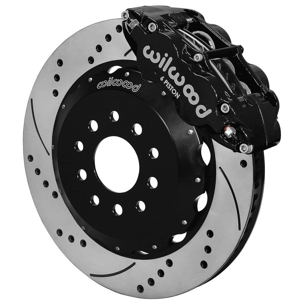 WILWOOD 140-9298-D Kit,Front,C4 Vette,88-96,14.00 Rotor Performance Drilled Photo-0 