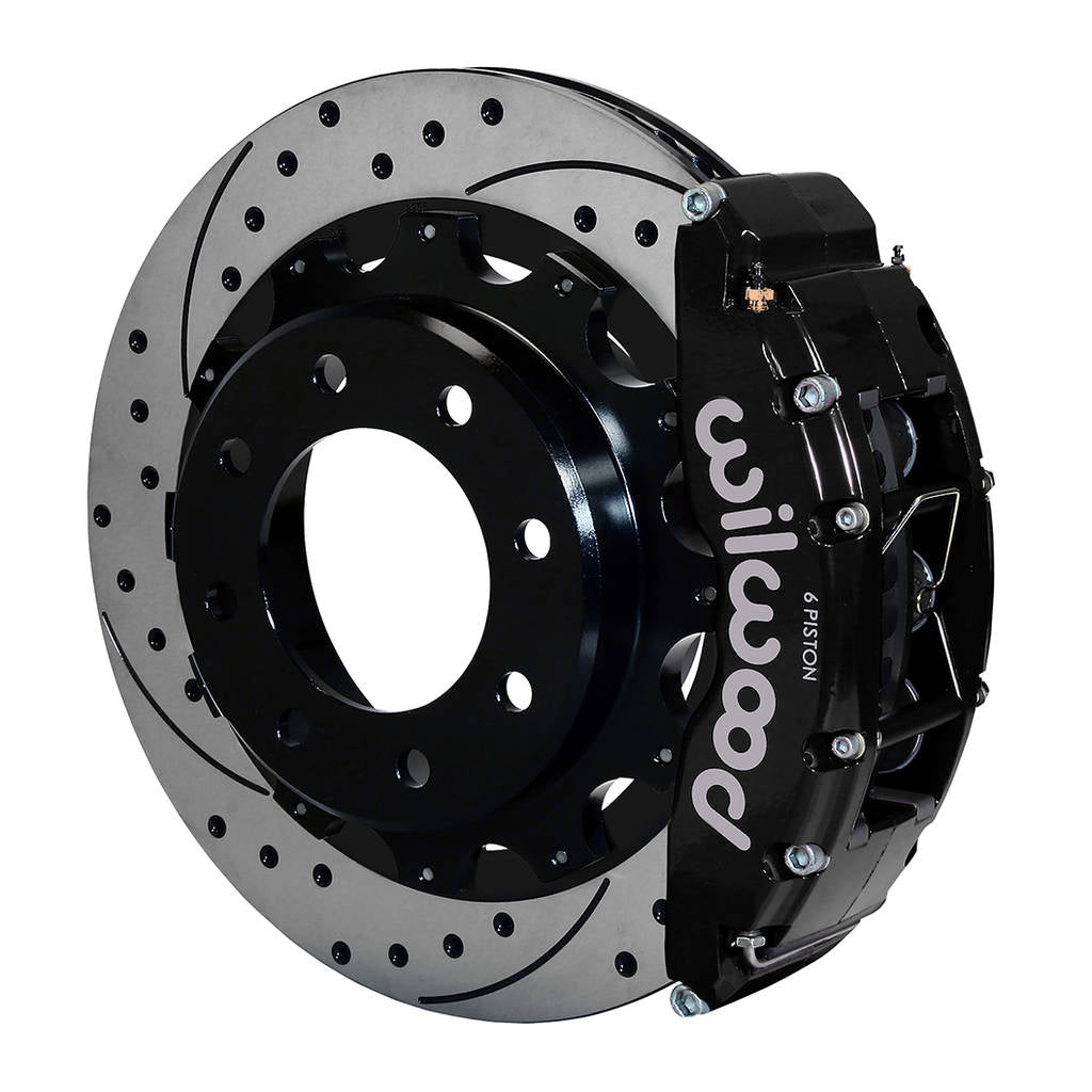 WILWOOD 140-9406-D Kit,Rear,2500,99-Up,4.84 Center Reg,16.00 Rotor,Perf Drilled Photo-0 
