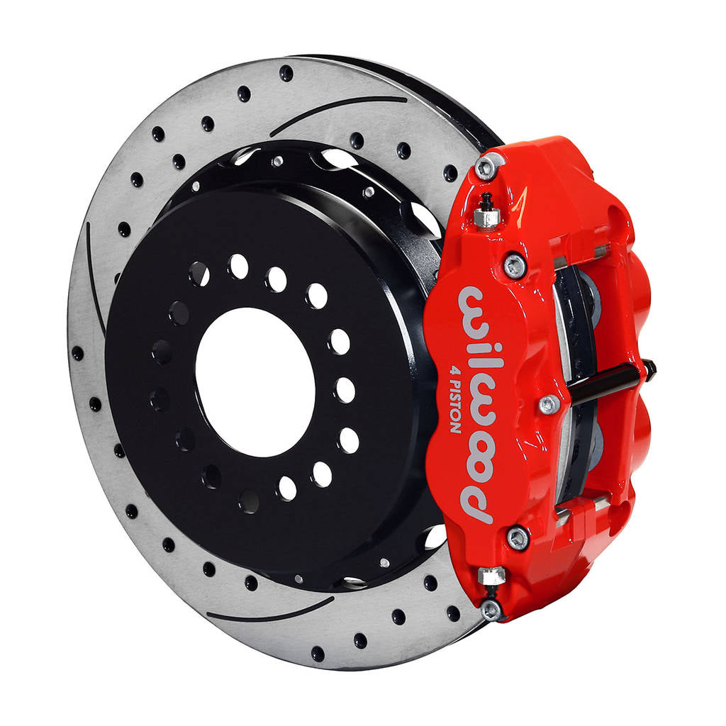 WILWOOD 140-9220-DR Kit,Rear,Small Ford,2.50 Offset,Fnsl4r 13.00 Rotor,Drilled,Red Photo-0 
