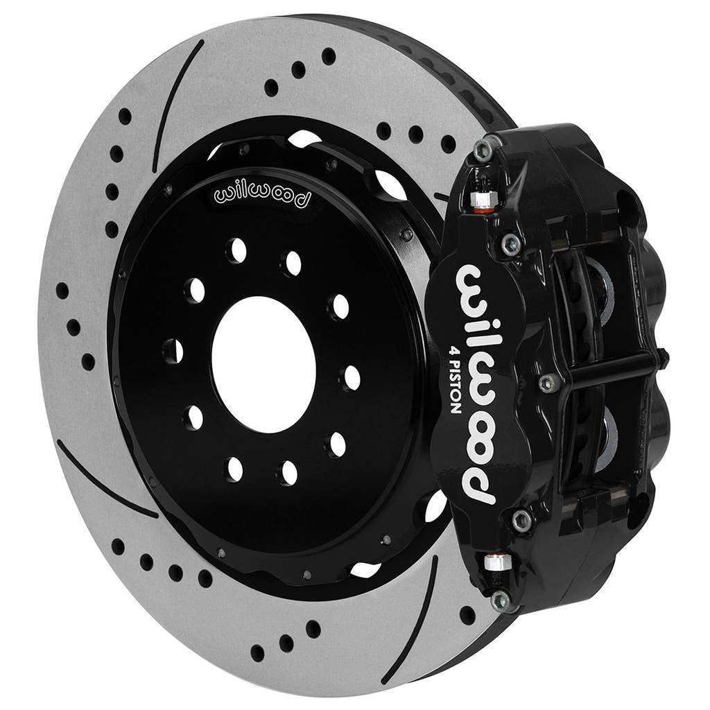 WILWOOD 140-9119-D Kit,Rear,C5 Vette 97-04/C6 05-13,14.00 Rotor,Perf Drilled Photo-0 