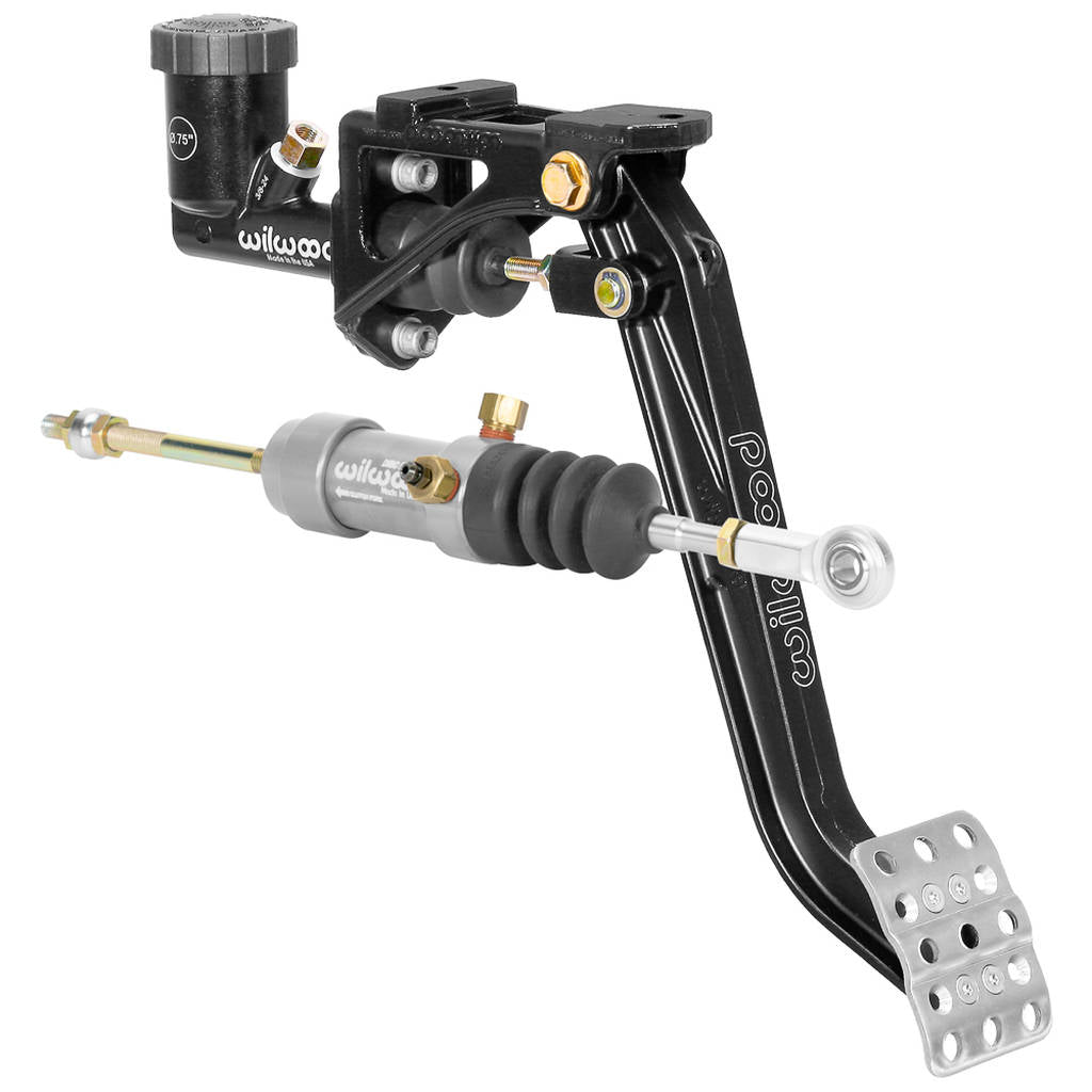 WILWOOD 341-15170 Pedal Kit,Forged,Clutch,7:1,3/4in.,M/C Slave Cylinder,Swing Mount Photo-0 