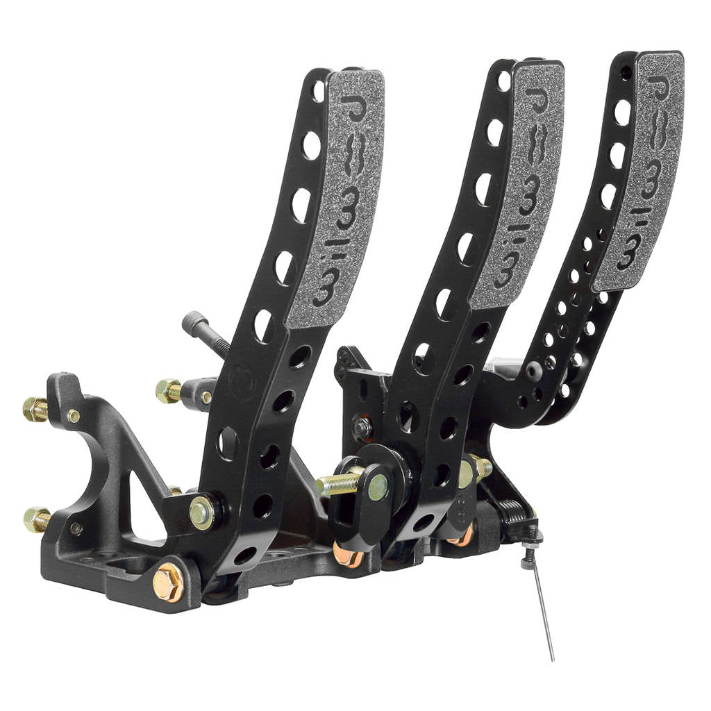 WILWOOD 340-12411 Pedal Assembly,Floor Mt,Brake/Clutch/Gas W/Throttle Linkage Photo-0 