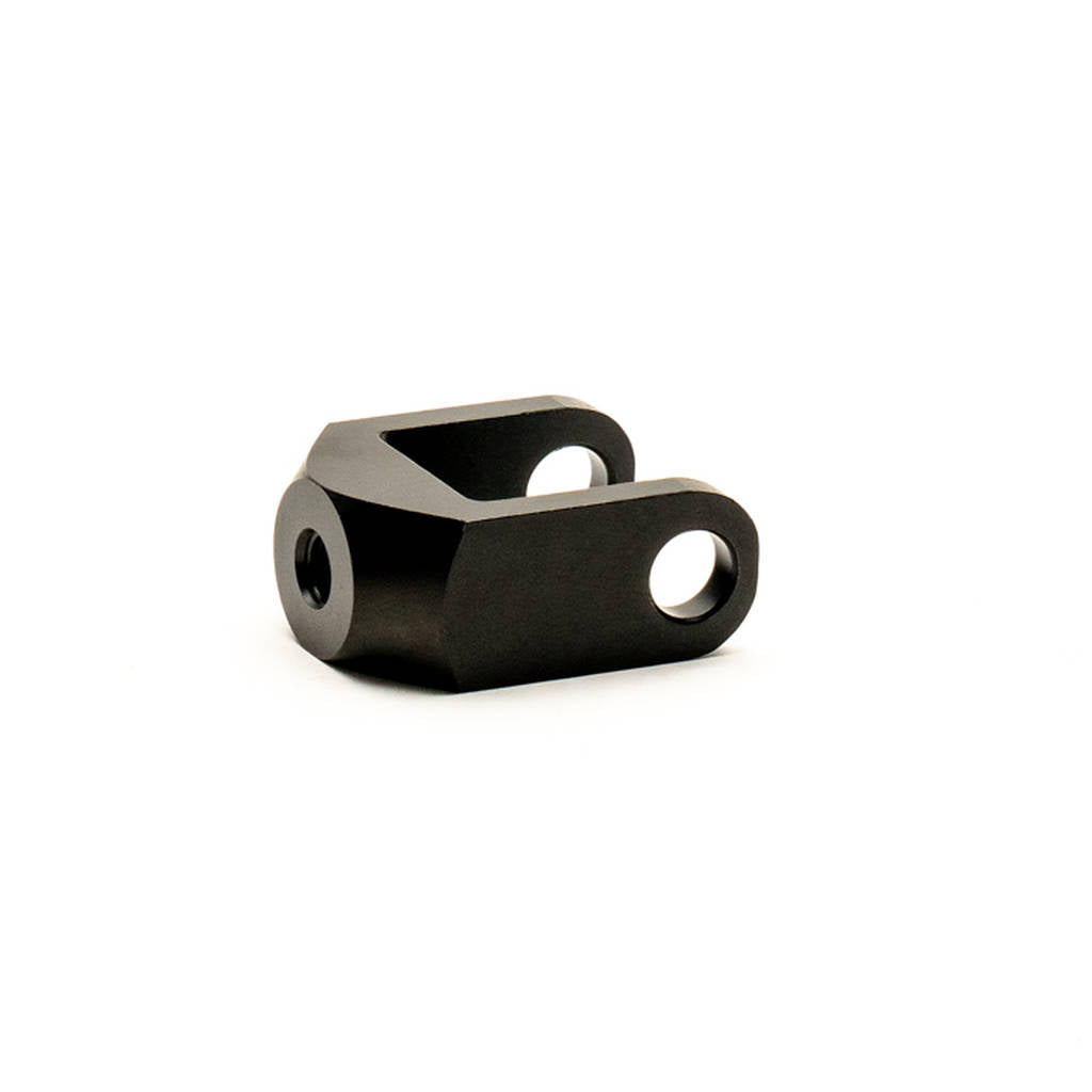 WILWOOD 330-11298 Clevis,Pedal,Single M/C,5/16-24 Thd Aluminum,Black Photo-0 
