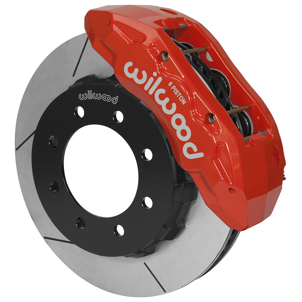 WILWOOD 140-14558-R Kit,Front,Ford F250/F350,4wd,2013-2017 Tx6r,15.00 Rotor,Red,W/Lines Photo-0 
