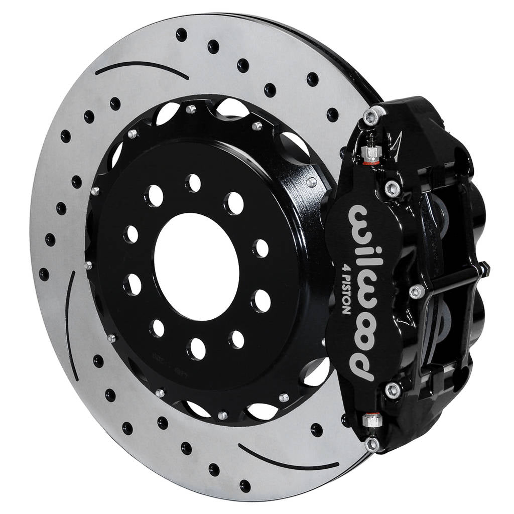 WILWOOD 140-13648-D Kit,Rear,Camaro,2010,W/C6 Hub,Fnsl4r 14.00 Rotor,Srp,Black Photo-0 