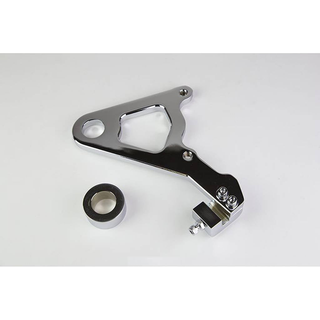 WILWOOD 250-10165 Bracket Kit,Gp310,Harley,00-06,Rear Flh/Flt,Chrome,Assembly Photo-0 
