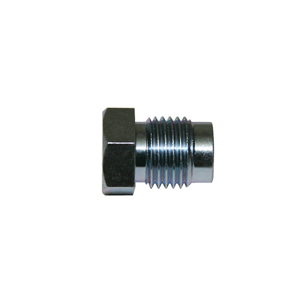 WILWOOD 220-5247 Fitting,Tube Adapter,3/16x1/2-20,Tandem M/C,Silver Photo-0 